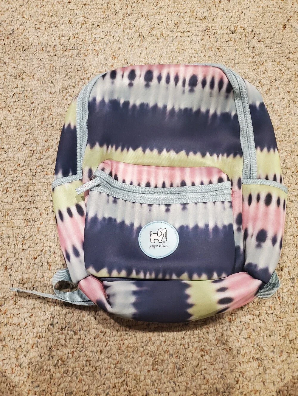 NWOT Puppie Love Tie Dye Backpack
